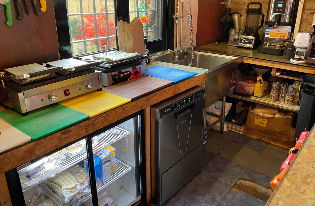 Advantage AD50 Dishwasher installed at Ozwald Copplepot