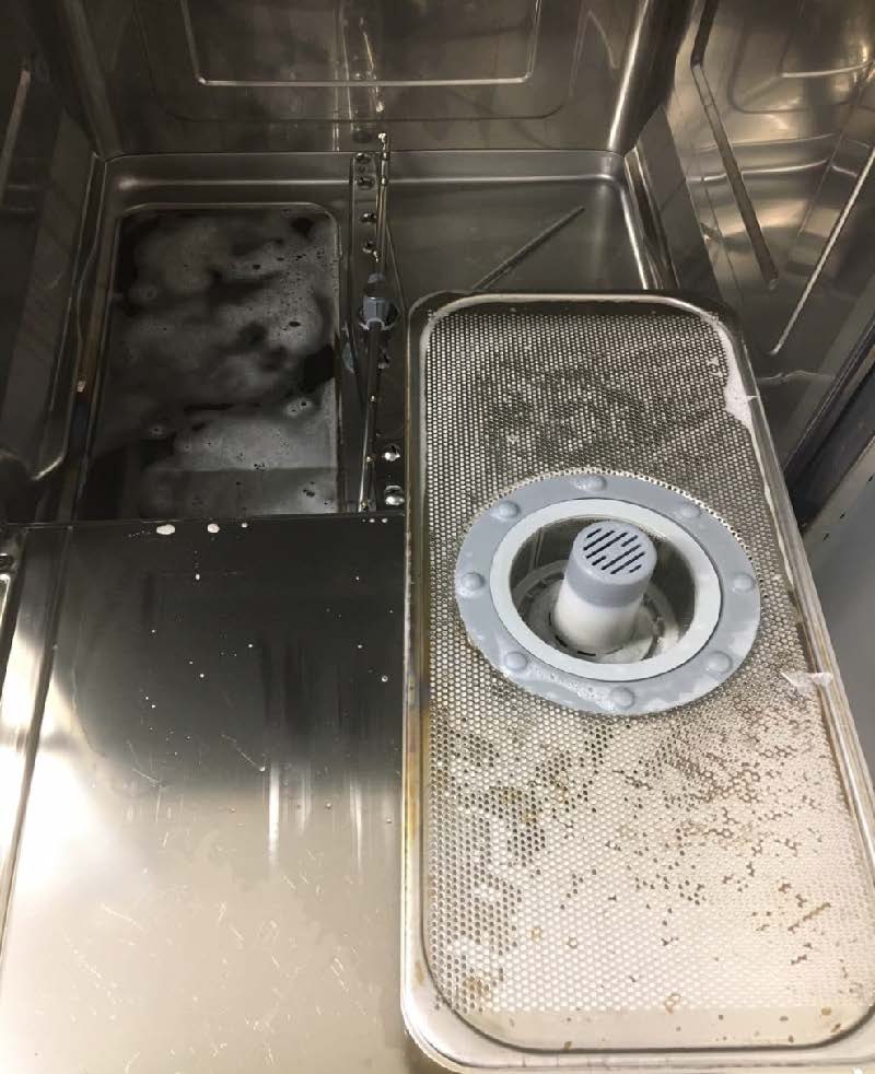 Removing filters from the machines